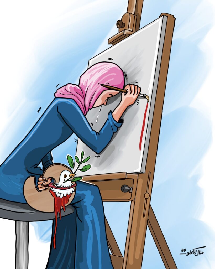 الرسم فن ومقاومة من أجل البقاء