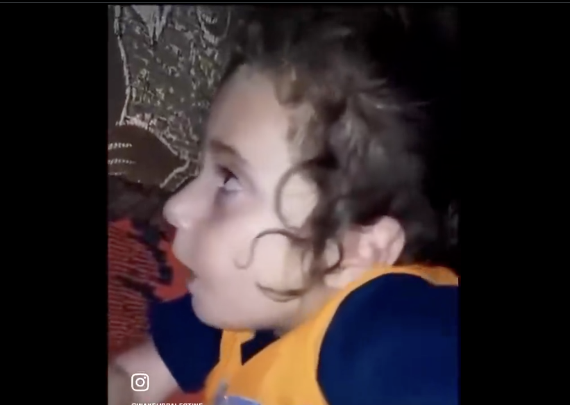 انتشار فيديو لطفلة مريضة من سوريا مع الادعاء أنه من قطاع غزة