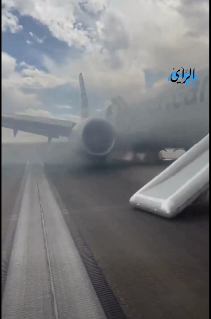 لا صحة لاستهداف طائرة إسرائيلية في مطار بن غوريون الفيديو من مطار دنفر الدولي